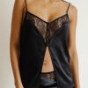 Tops & Shirts Musier Paris | Satin Lingerie Top Capri