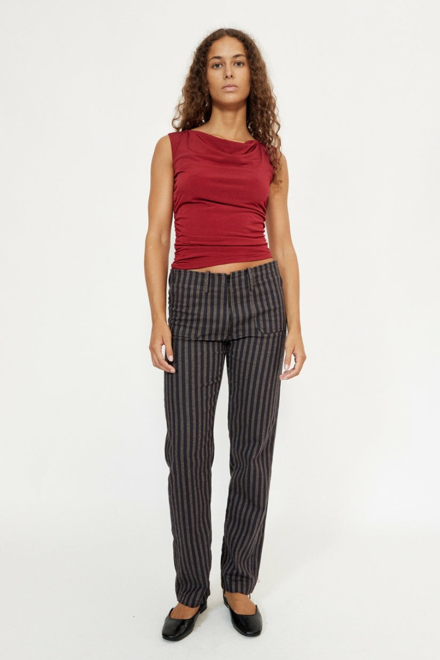 Pants & Shorts Musier Paris | Striped Pants Comfy