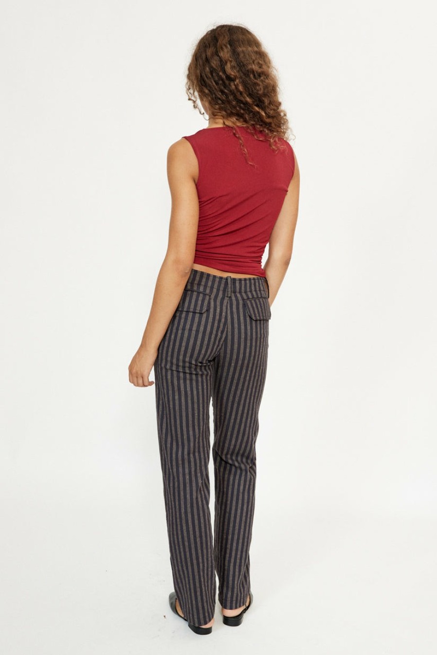 Pants & Shorts Musier Paris | Striped Pants Comfy