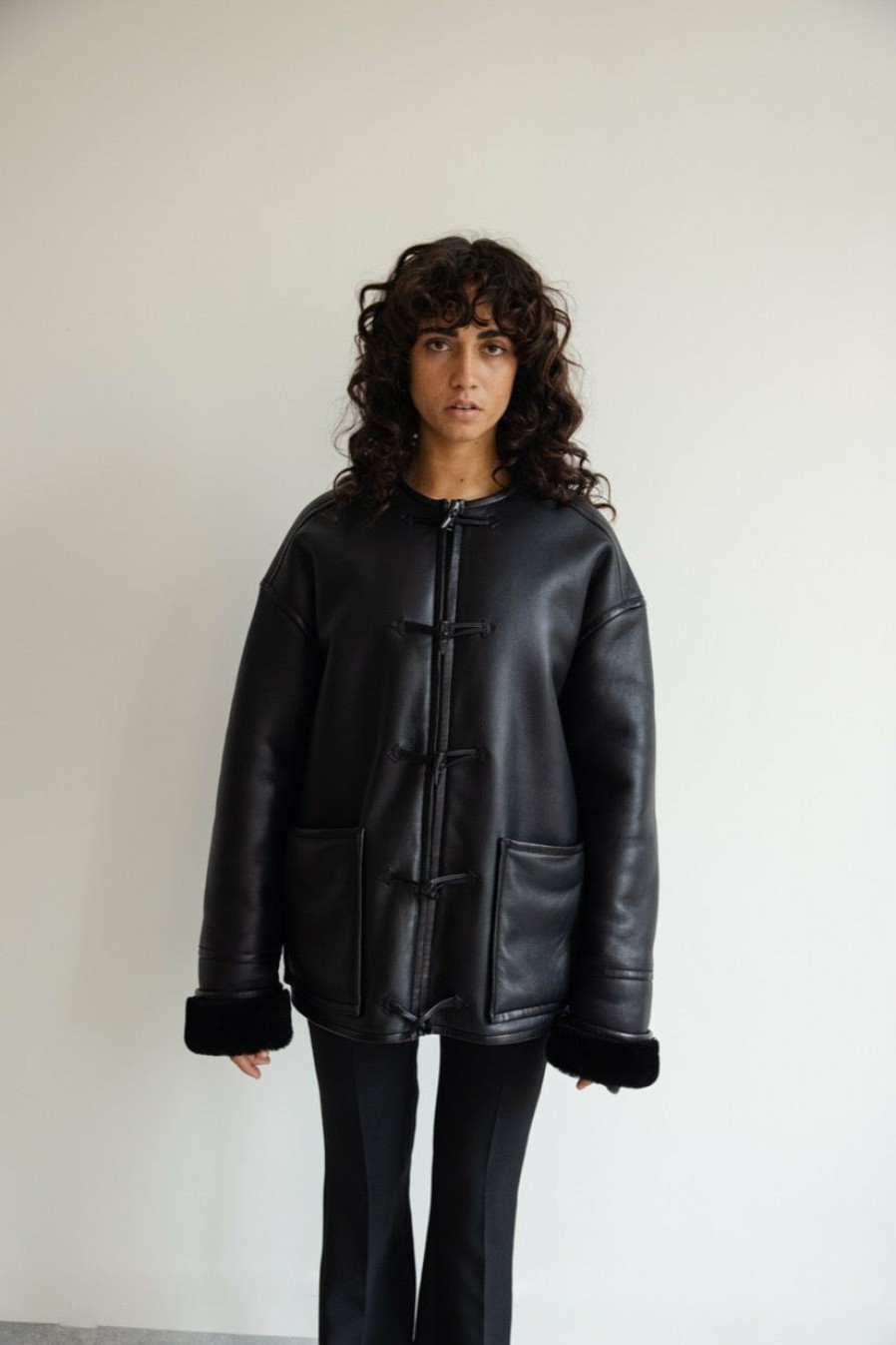 Jackets And Coats Musier Paris | Shearling Jacket Clem