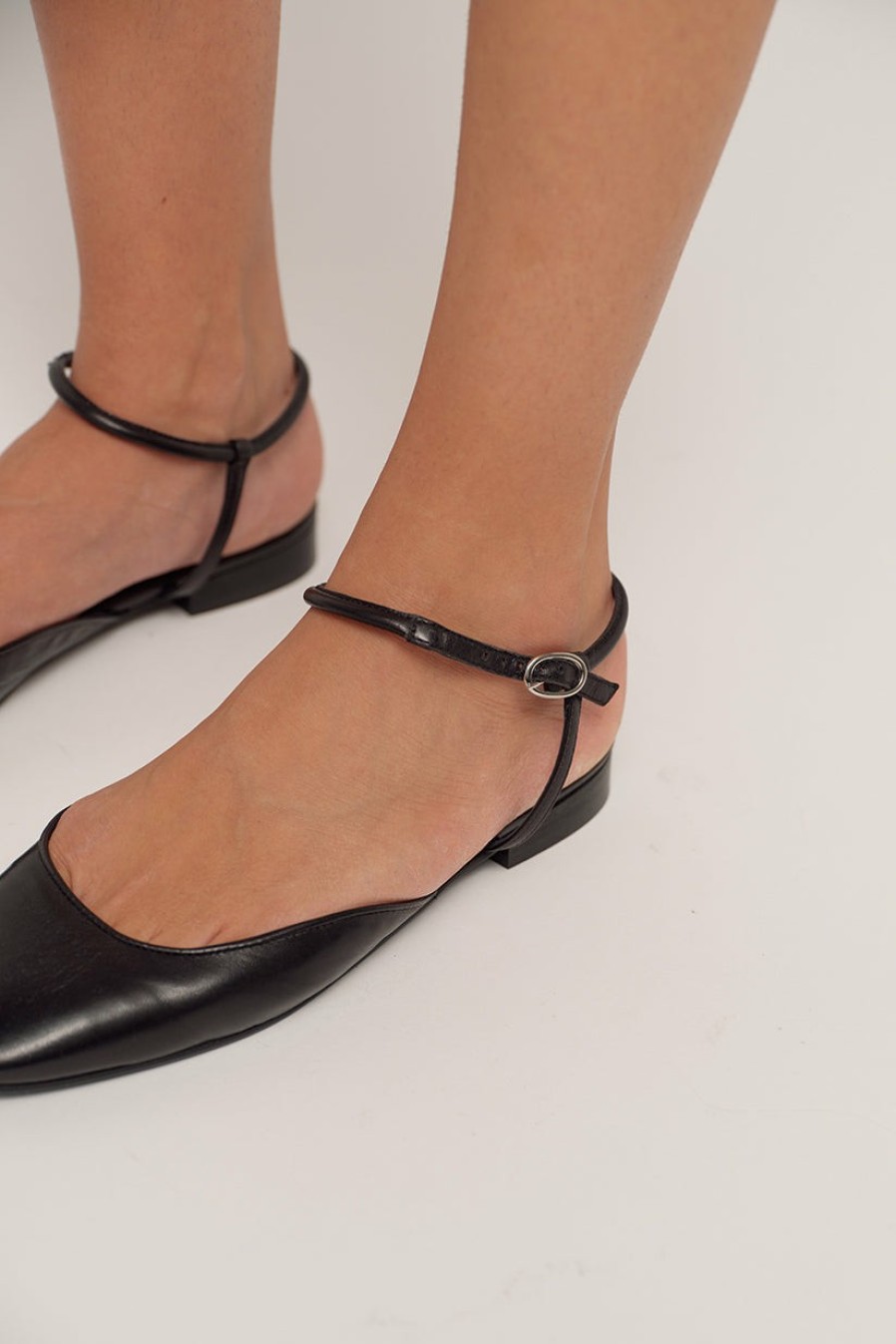 Chaussures & Accessoires Musier Paris | Open Toe Ballerinas Agnes