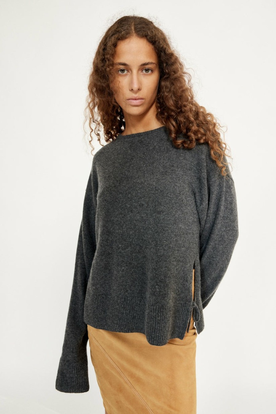 Sweaters & Cardigans Musier Paris | Slit Sweater Double