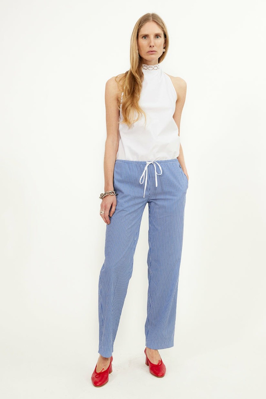 Pants & Shorts Musier Paris | Embroidered Loose Pants Mythical