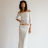 Skirts Musier Paris | Pantelleria Long Skirt In Jersey