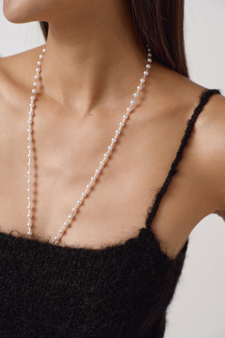 Tops & Shirts Musier Paris | Top Pearl Necklace Grace